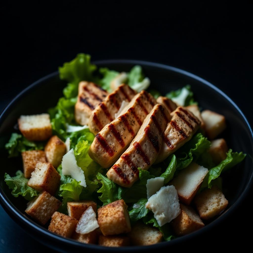 Lean Chicken Caesar Salad