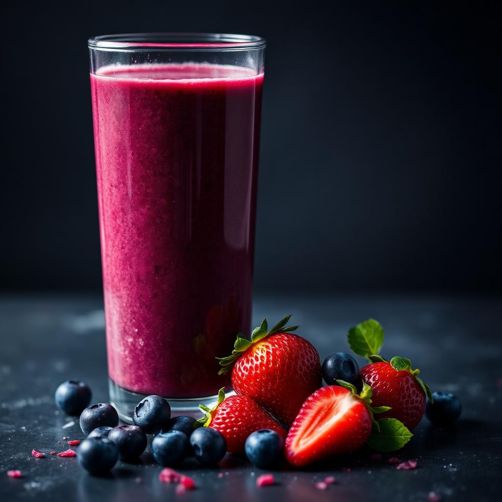 Triple Berry Blast Smoothie