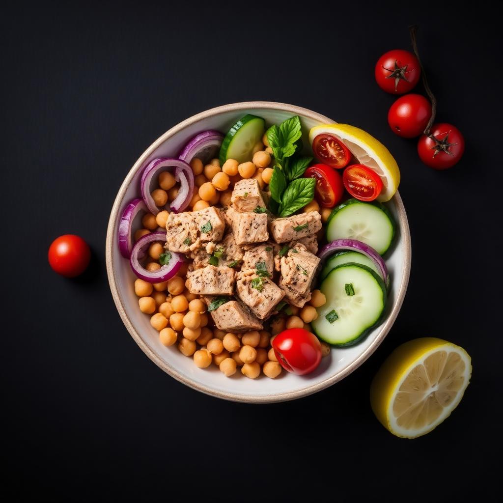 Mediterranean Tuna Bowl